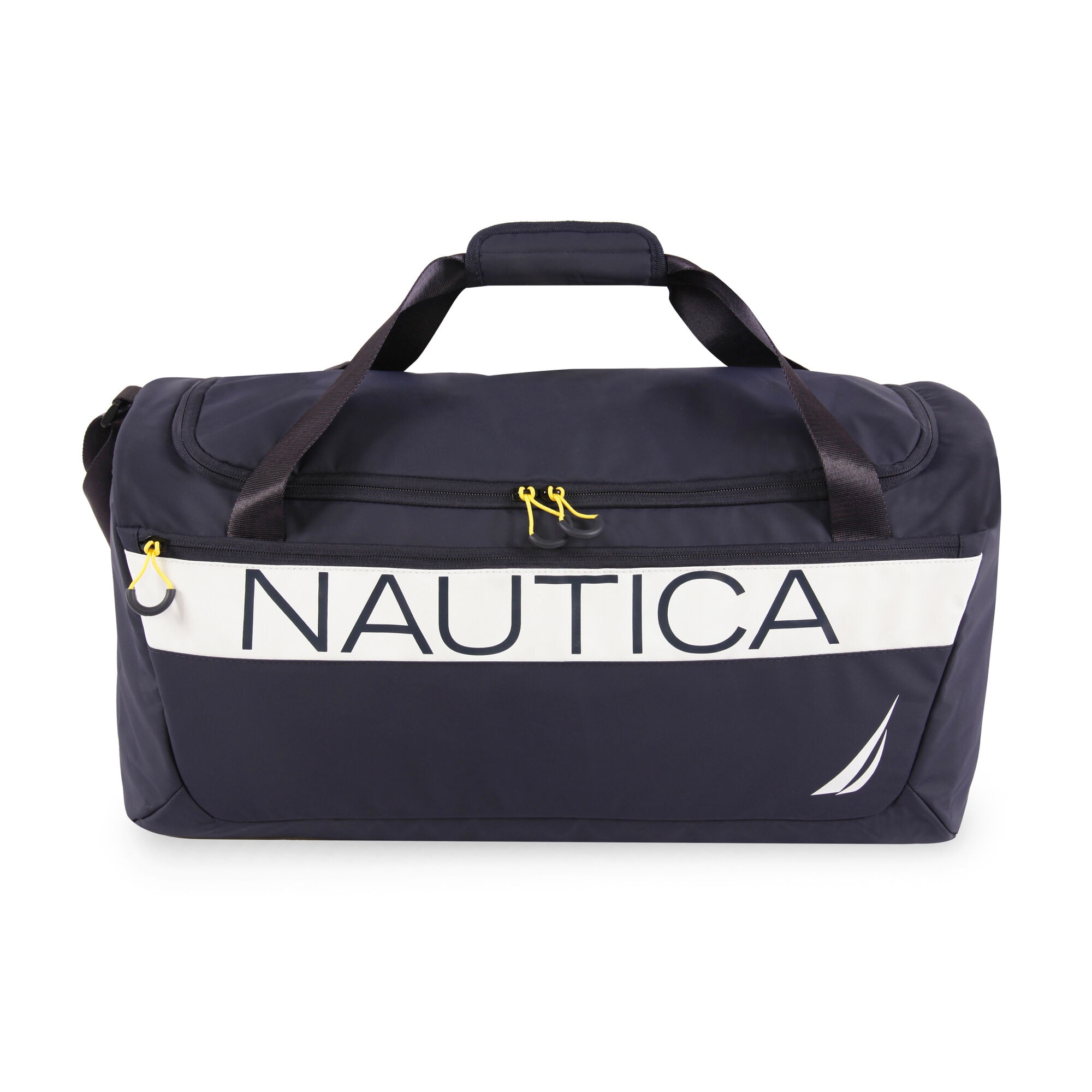 LOGO DUFFEL BAG,Workshirt Blue,large