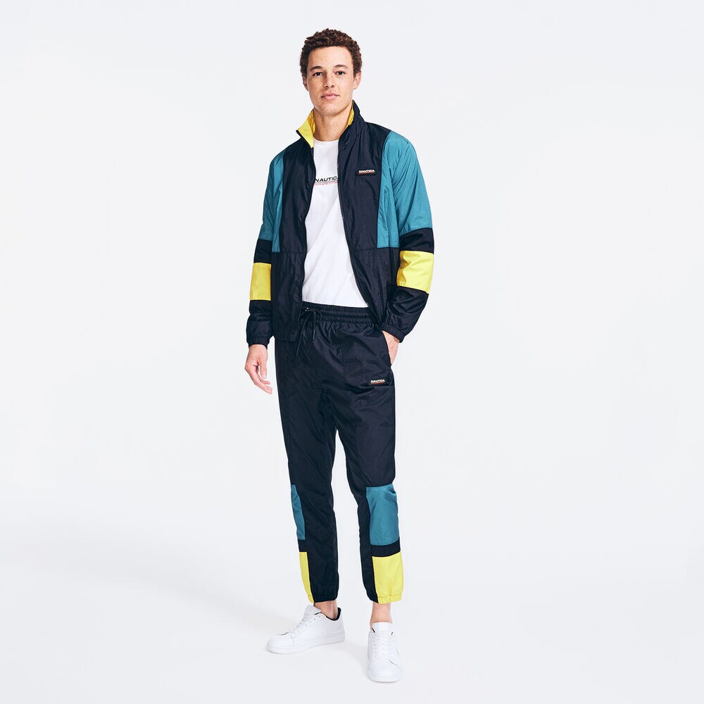 COMPETITION COLORBLOCK TRACK JACKET,True Black,large
