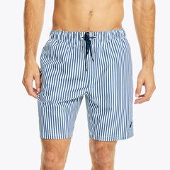 8" PRINTED QUICK-DRY SWIM,Navy,large