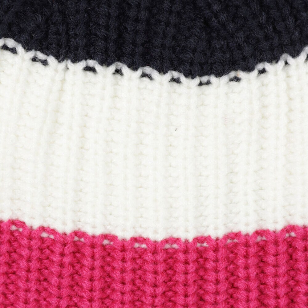 KIDS' COLORBLOCK POM-POM HAT,Ridge,large