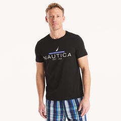 Logo Graphic T-Shirt,True Black,large