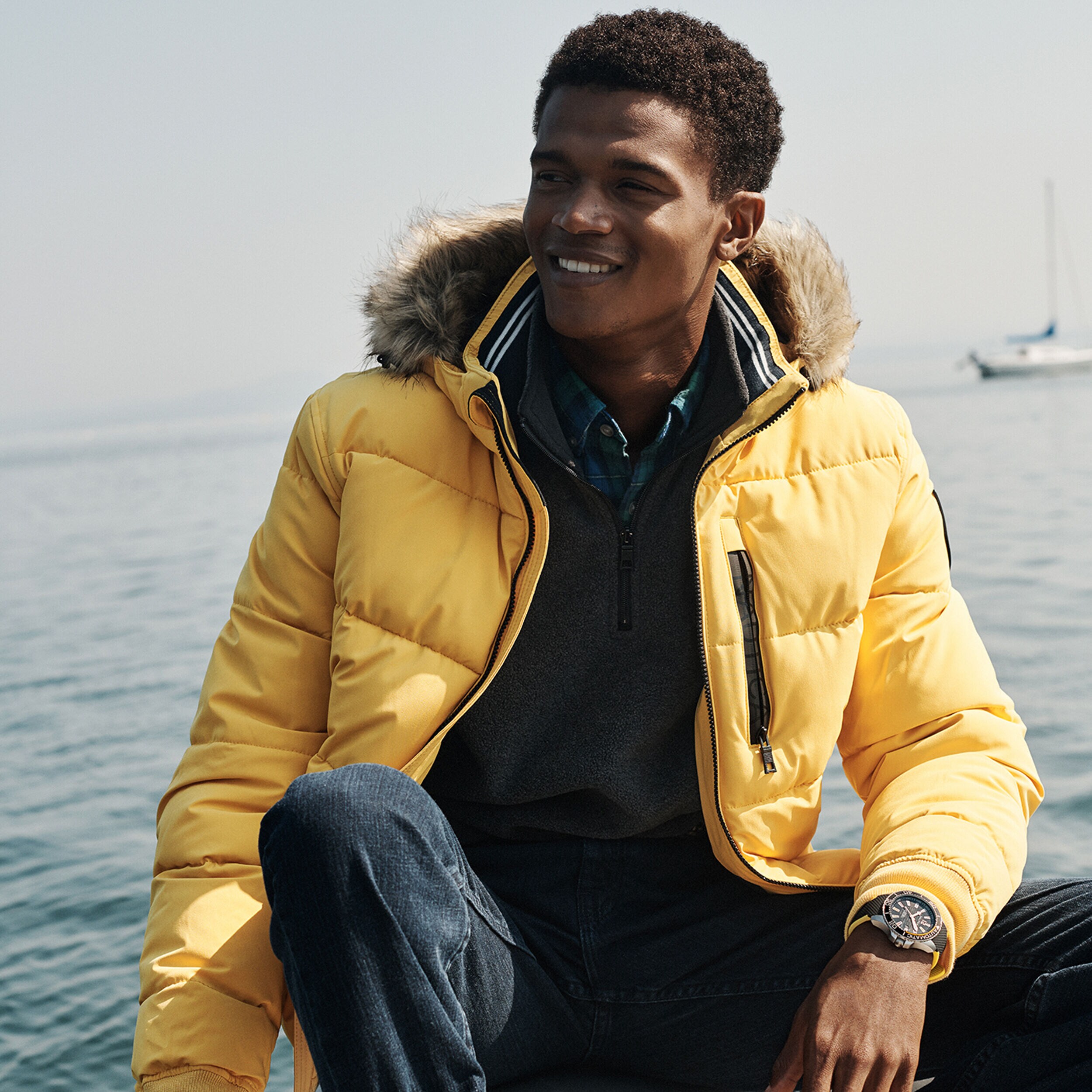 nautica coats & jackets