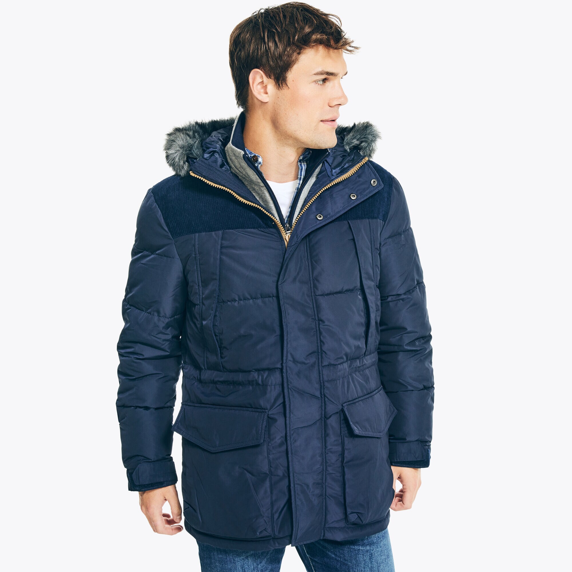 TEMPASPHERE PARKA,Navy,large