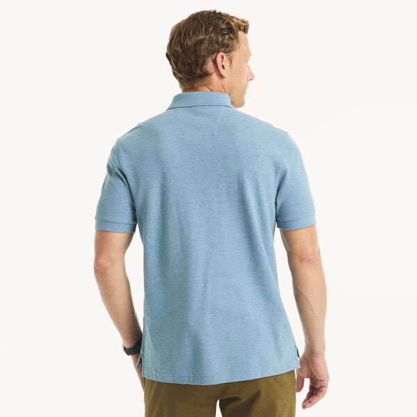 Classic Fit Heather Deck Polo