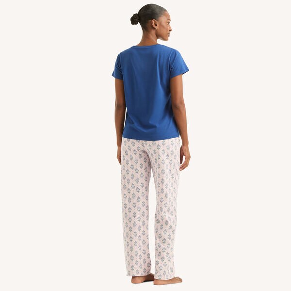 Printed Pajama Pant Set