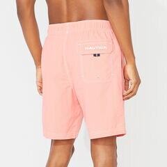 8" BIG & TALL SWIM TRUNKS,Pale Coral,large