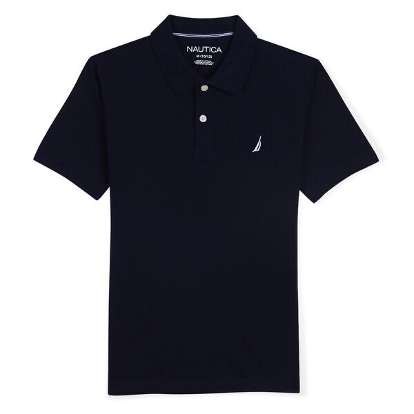 TODDLER BOYS' STRETCH DECK POLO (2T4T) Sport Navy, 2T Nautica