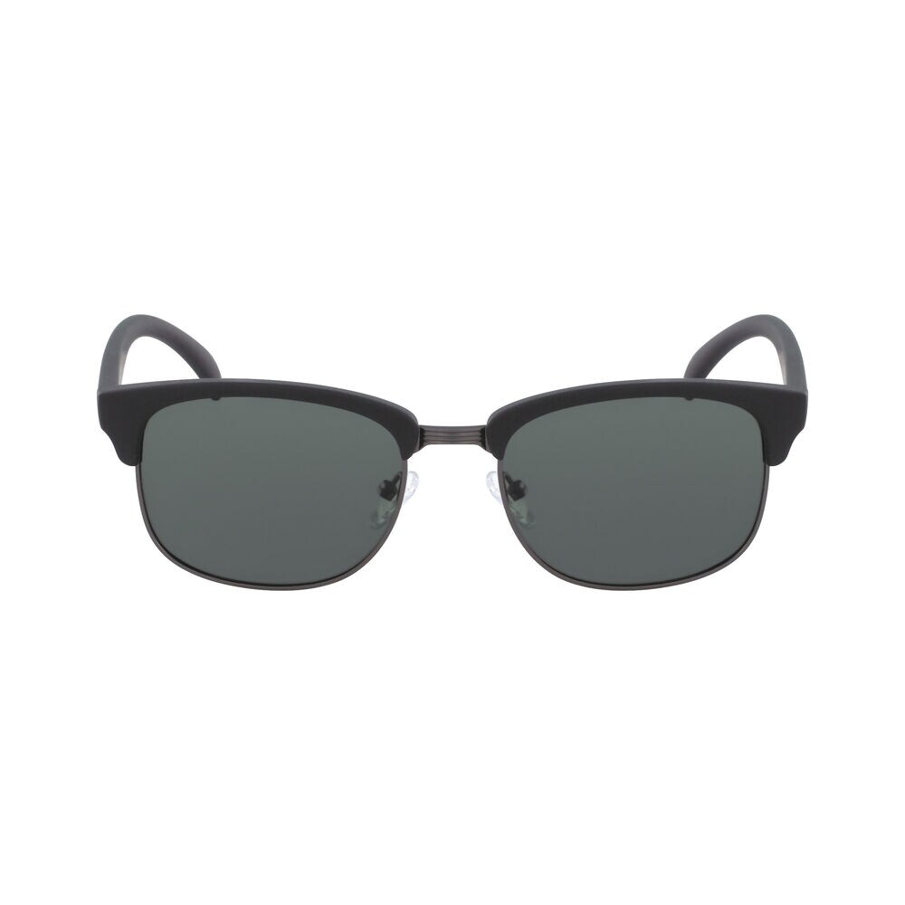 Iconic Clubmaster Sunglasses with Matte Frame,Black Onyx,large
