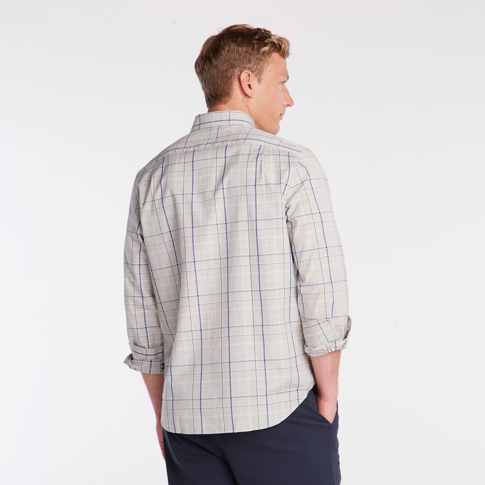 PLAID SHIRT,Cliff Grey,large