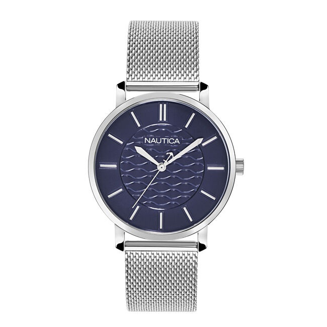 Coral Gables Stainless Steel Watch Box Set Nautica