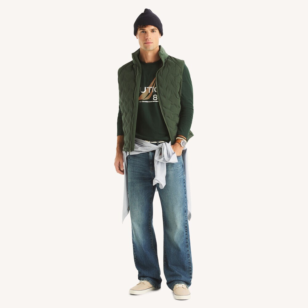 Foil '83 Graphic Long-Sleeve T-Shirt,Kelp Seas,large