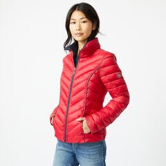 REVERSIBLE PACKABLE HOODED COAT,Tomales Red,large