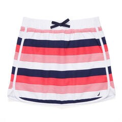Toddler Girls' Bold Stripe Skirt (2T-4T),Buoy Red,large