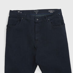 BIG & TALL STRAIGHT FIT STRETCH DENIM,Navy,large