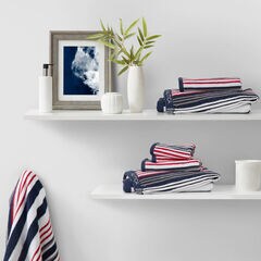 MACKENZIE STRIPED TOWEL SET, 6-PC,Bali Bliss,large