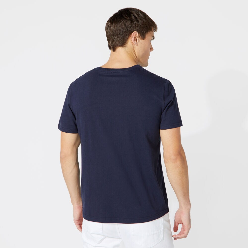 SAILING GRAPHIC T-SHIRT,Navy,large