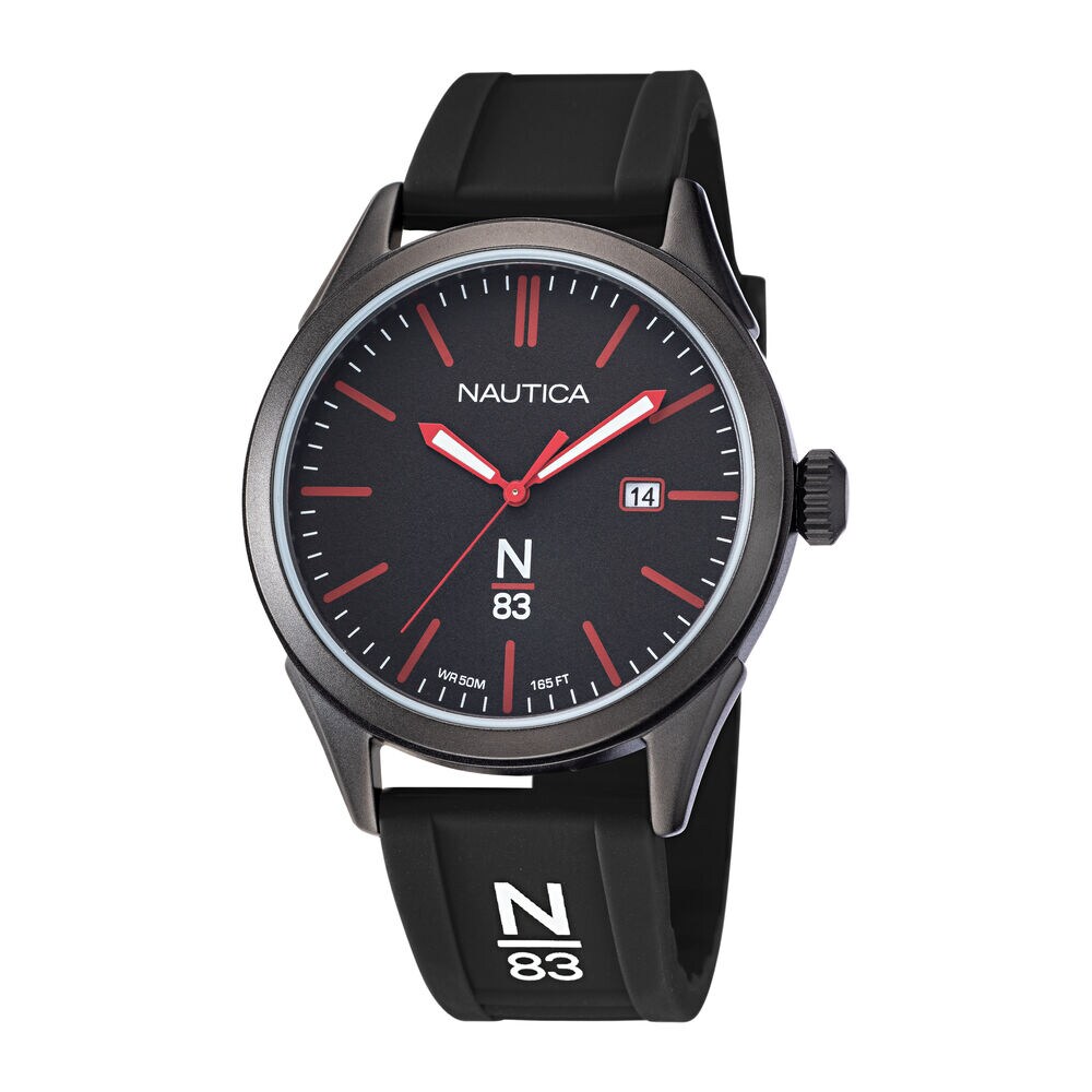 HANNAY BAY SILICONE WATCH,Multi,large
