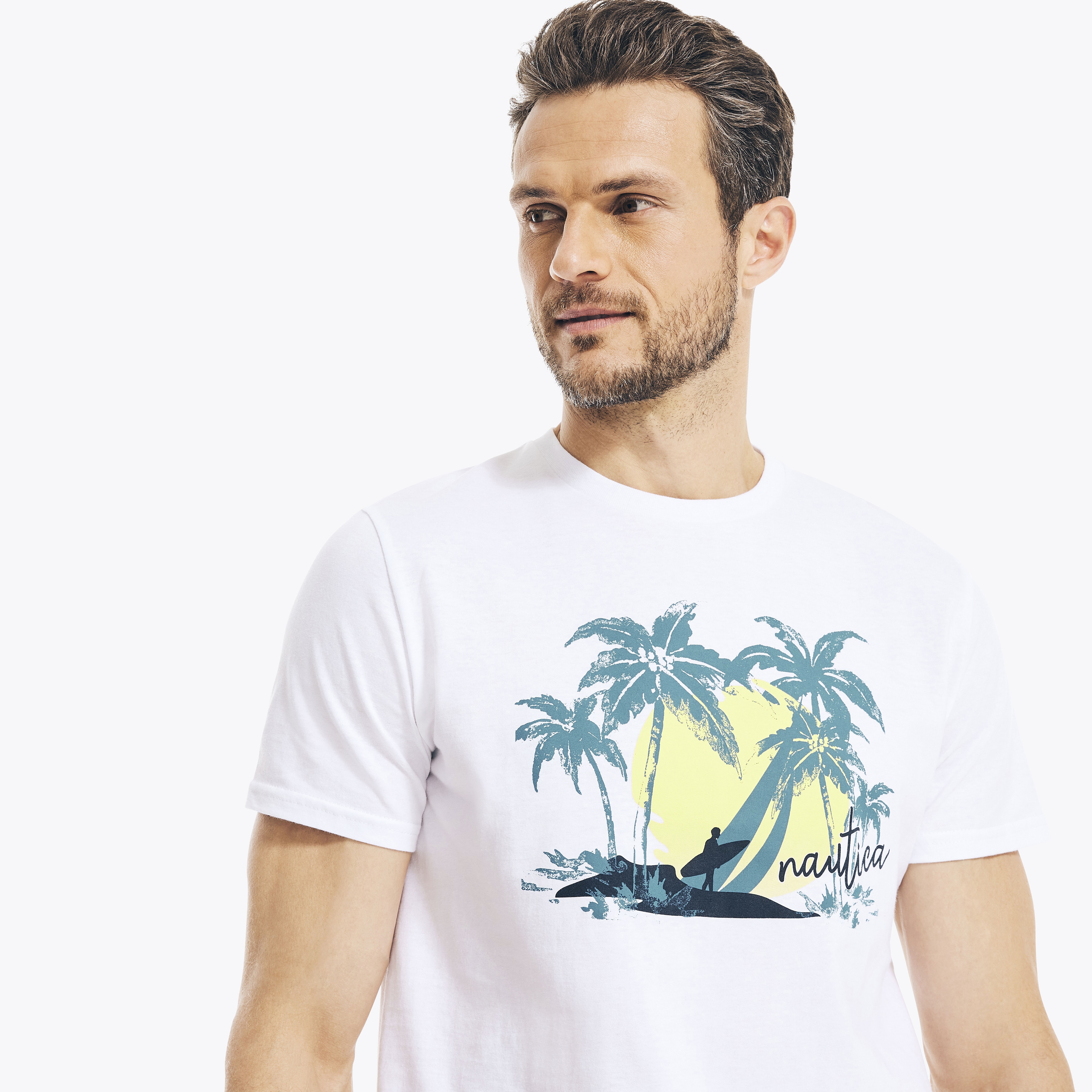 PALM TREE GRAPHIC T-SHIRT | Nautica