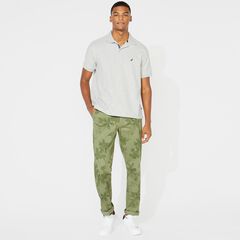 CLASSIC FIT FLORAL PRINT PANT,Olive Vine,large
