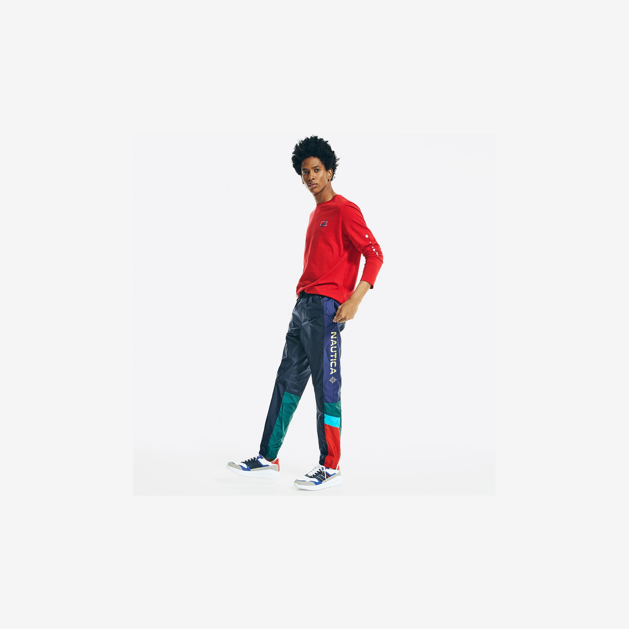 COLORBLOCK TRACK PANT | Nautica