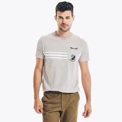 ROWING TEAM GRAPHIC T-SHIRT,Grey Heather,large
