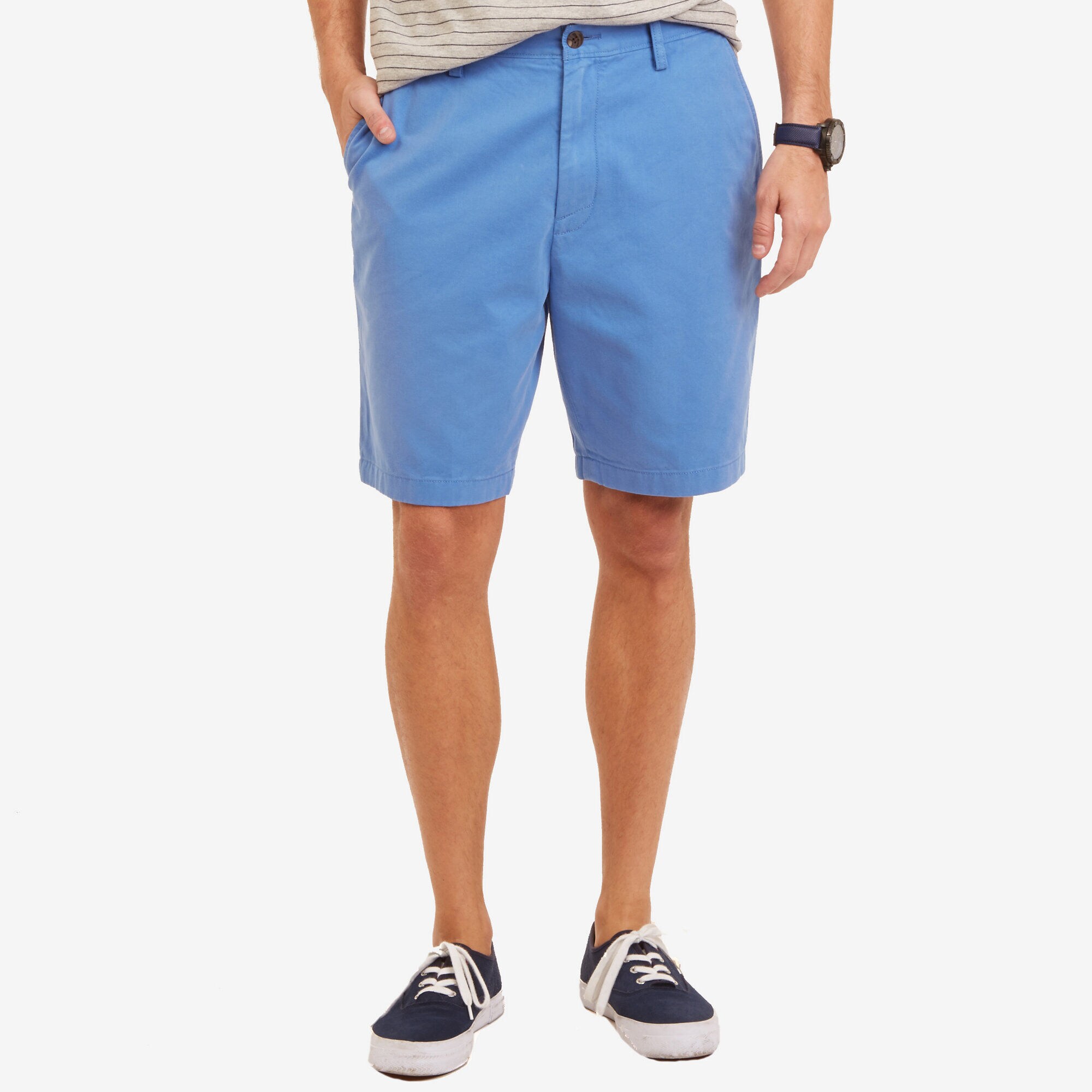 Flat Front Deck Short,Star Sapphire,large