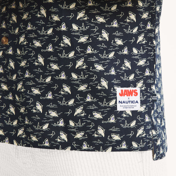 JAWS x Nautica Printed Short-Sleeve Camp Shirt