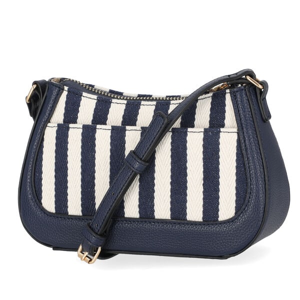 Striped Crossbody Bag