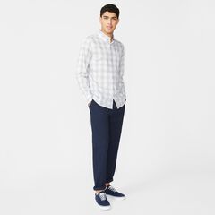 NAVTECH PLAID SHIRT,Bright White,large