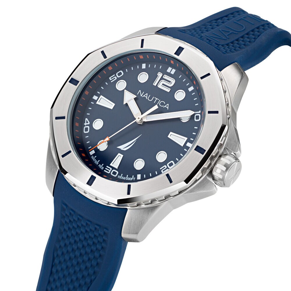 KOH MAY BAY SILICONE 3-HAND WATCH,Multi,large