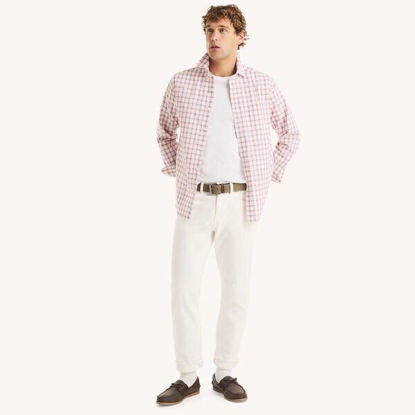 Classic Fit Wrinkle-Resistant Plaid Shirt