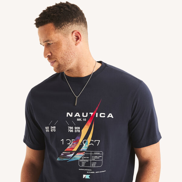 Big & Tall Contemporary Logo Graphic T-Shirt