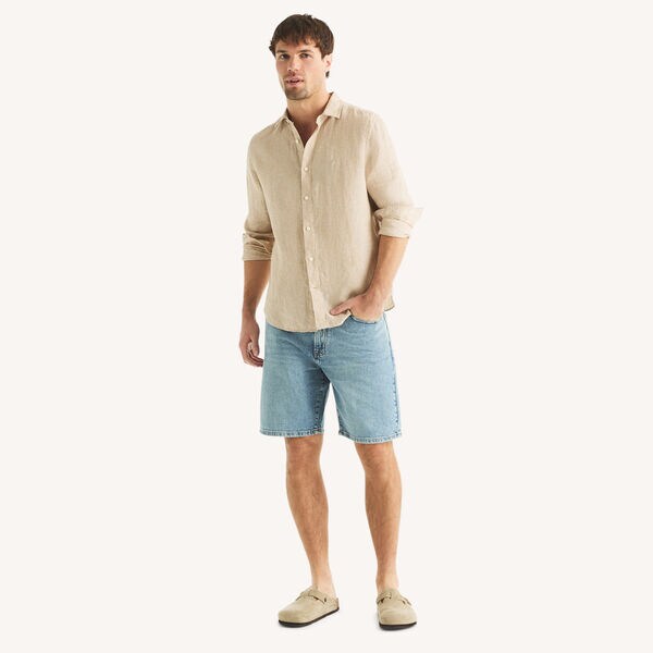 9" Relaxed Denim Short