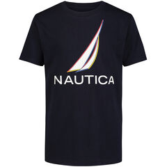 Little Boys' Color Shade T-Shirt (2T-7),Aquadream,large