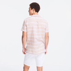 LINEN SHORT-SLEEVE SHIRT,Tuscany Tan,large