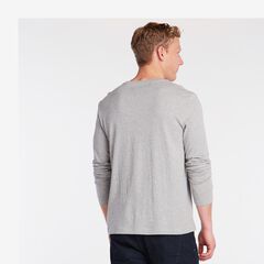 NS-83 LONG SLEEVE GRAPHIC T-SHIRT,Grey Heather,large