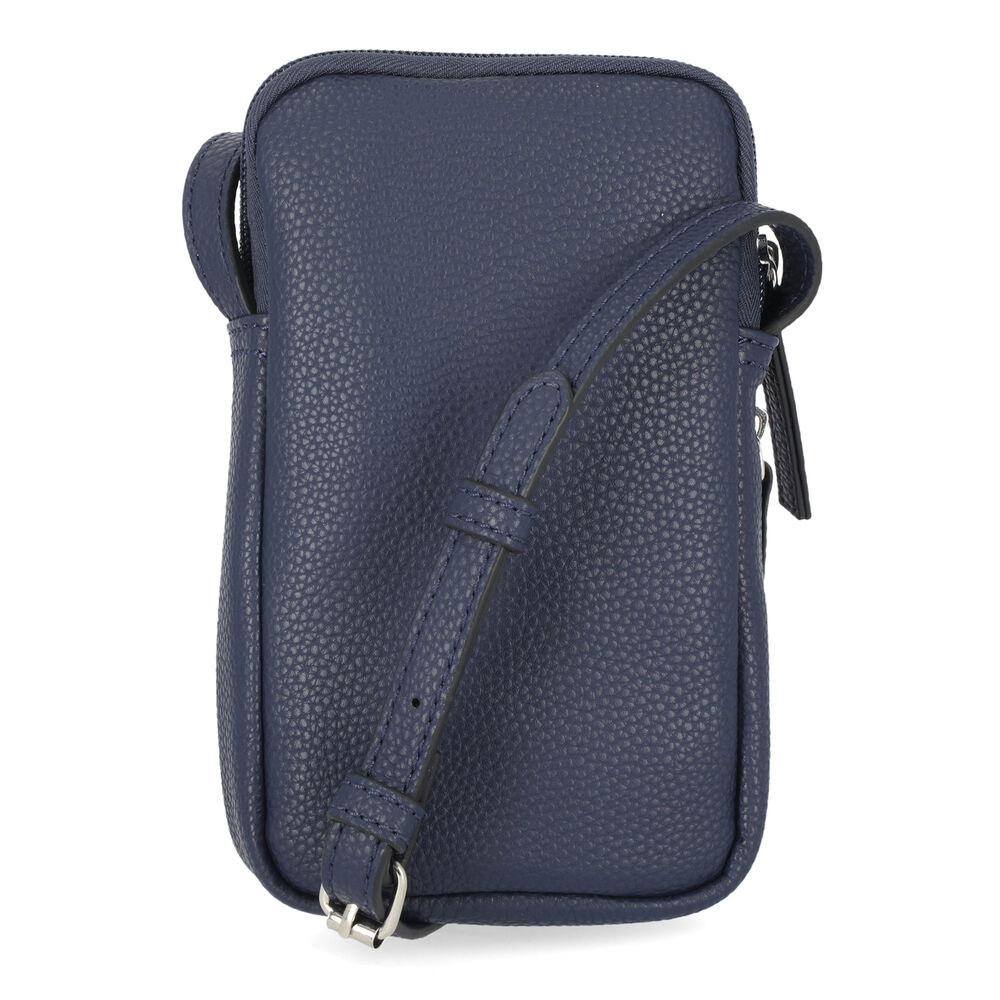 QUILTED PHONE CROSSBODY BAG,Workshirt Blue,large