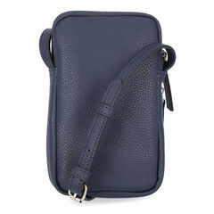 QUILTED PHONE CROSSBODY BAG,Workshirt Blue,large