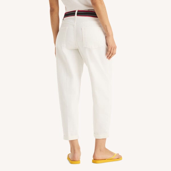 Belted High-Rise Jean