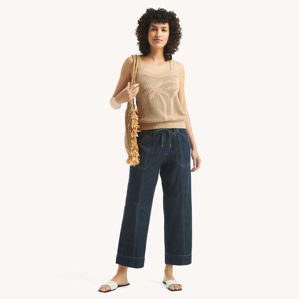 Pull-On Denim Pant