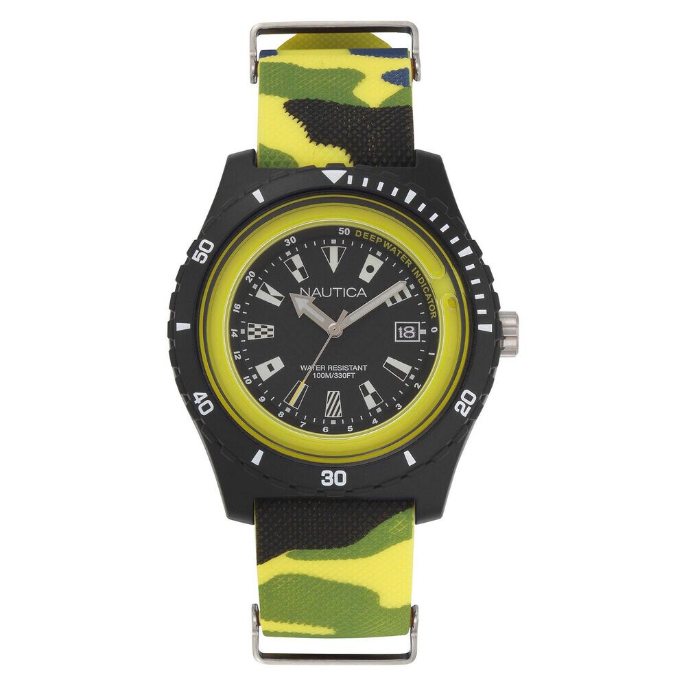 Surfside 3-Hand Watch with Sport Strap,Multi,large