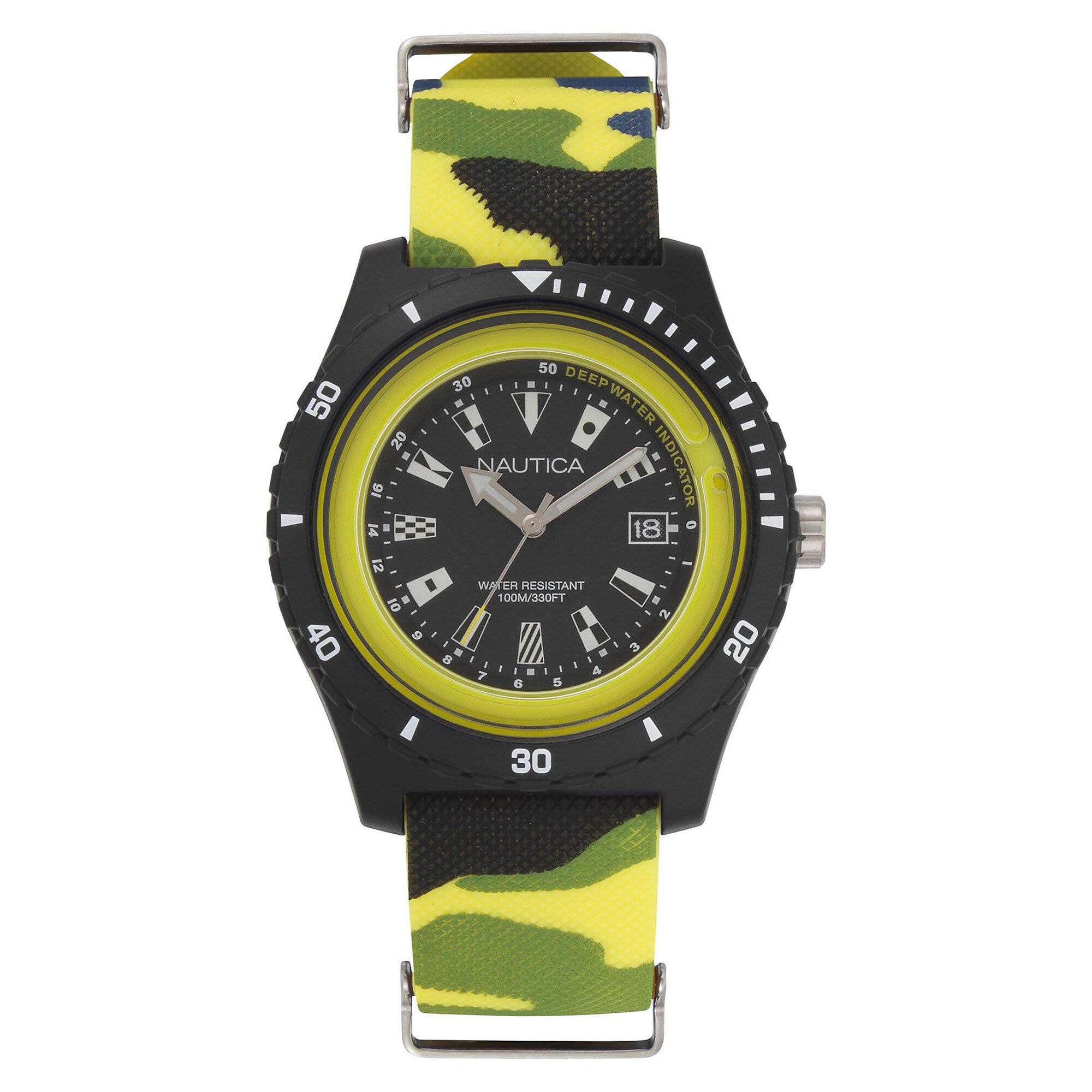 Surfside 3-Hand Watch with Sport Strap,Multi,large