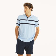 Navtech Classic Fit Polo,Azure Blue,large