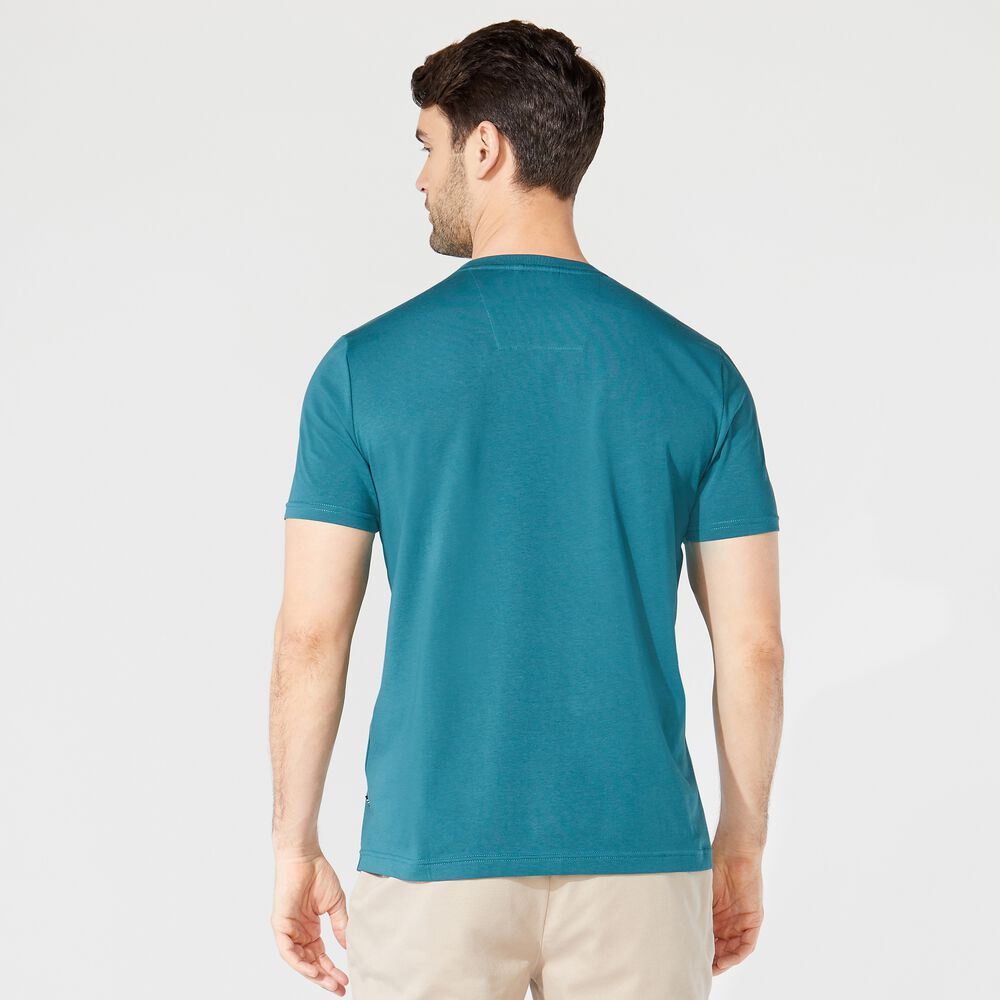BRAND ICON POCKET T-SHIRT,Evergreen,large