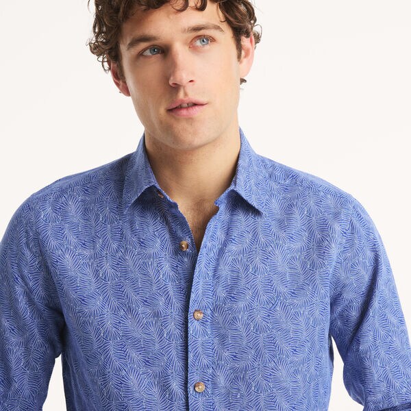 Printed Linen Shirt