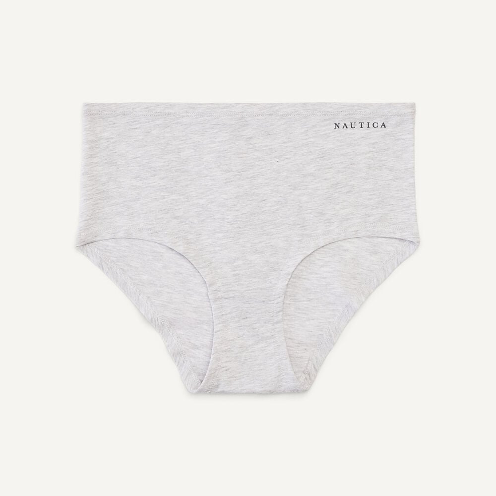Stretch-Cotton Brief, 5-Pack,Grey Heather,large