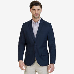 Stretch Twill Blazer,True Navy,large