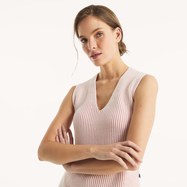 V-Neck Sweater Tank