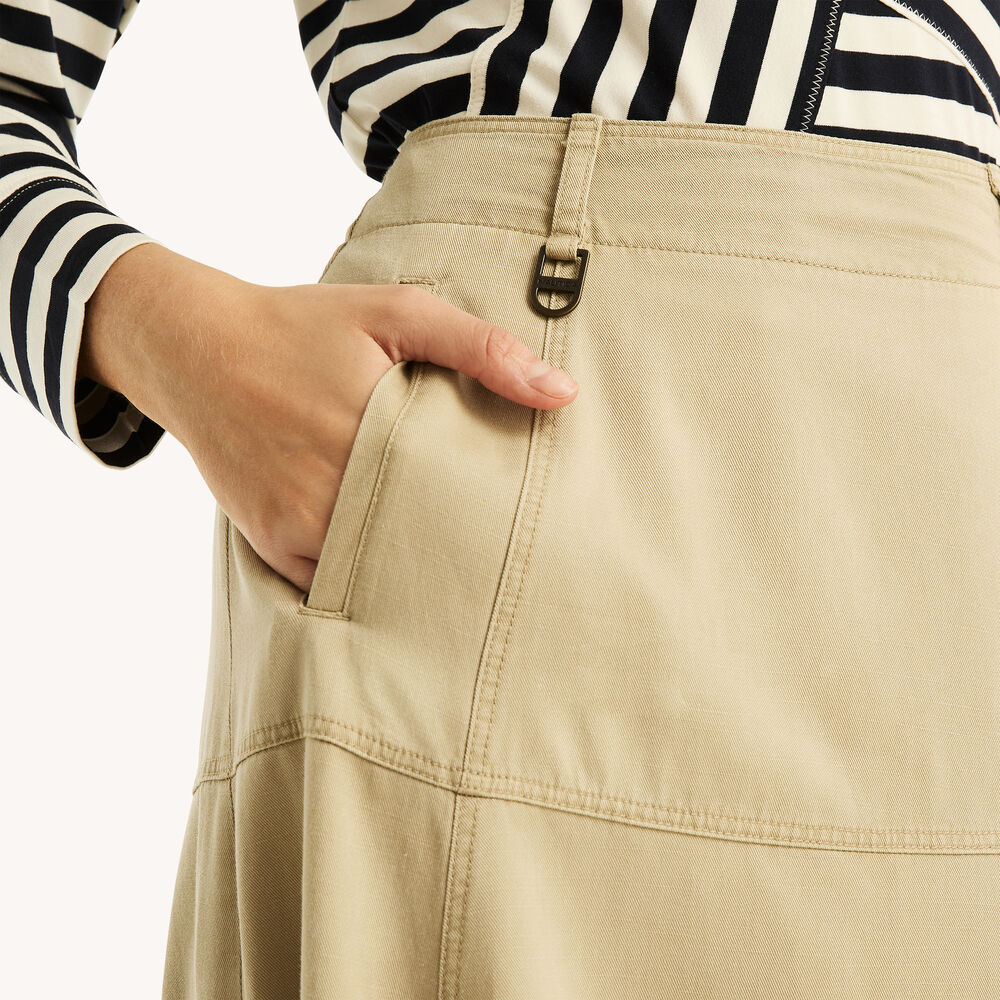 A-Line Midi Skirt,Rope,large