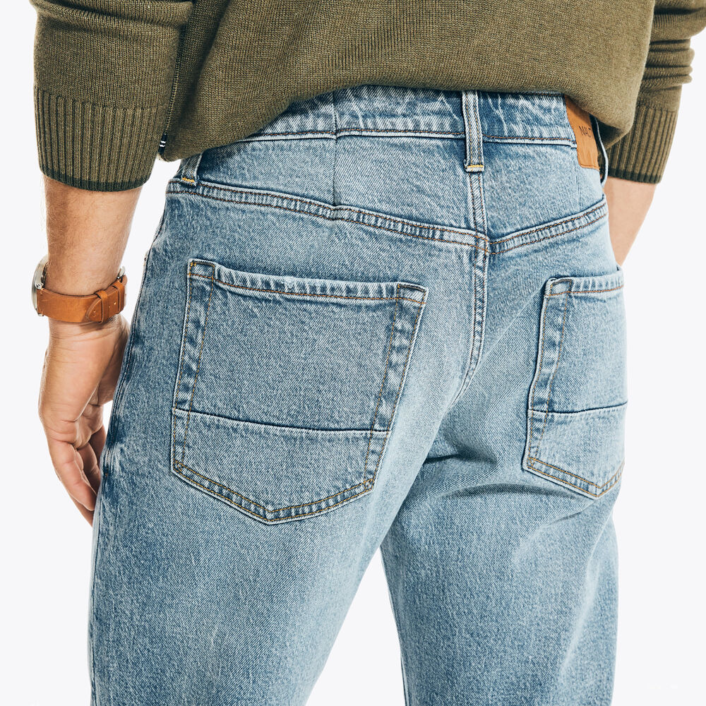 ORIGINAL RELAXED STRETCH DENIM,Navy,large